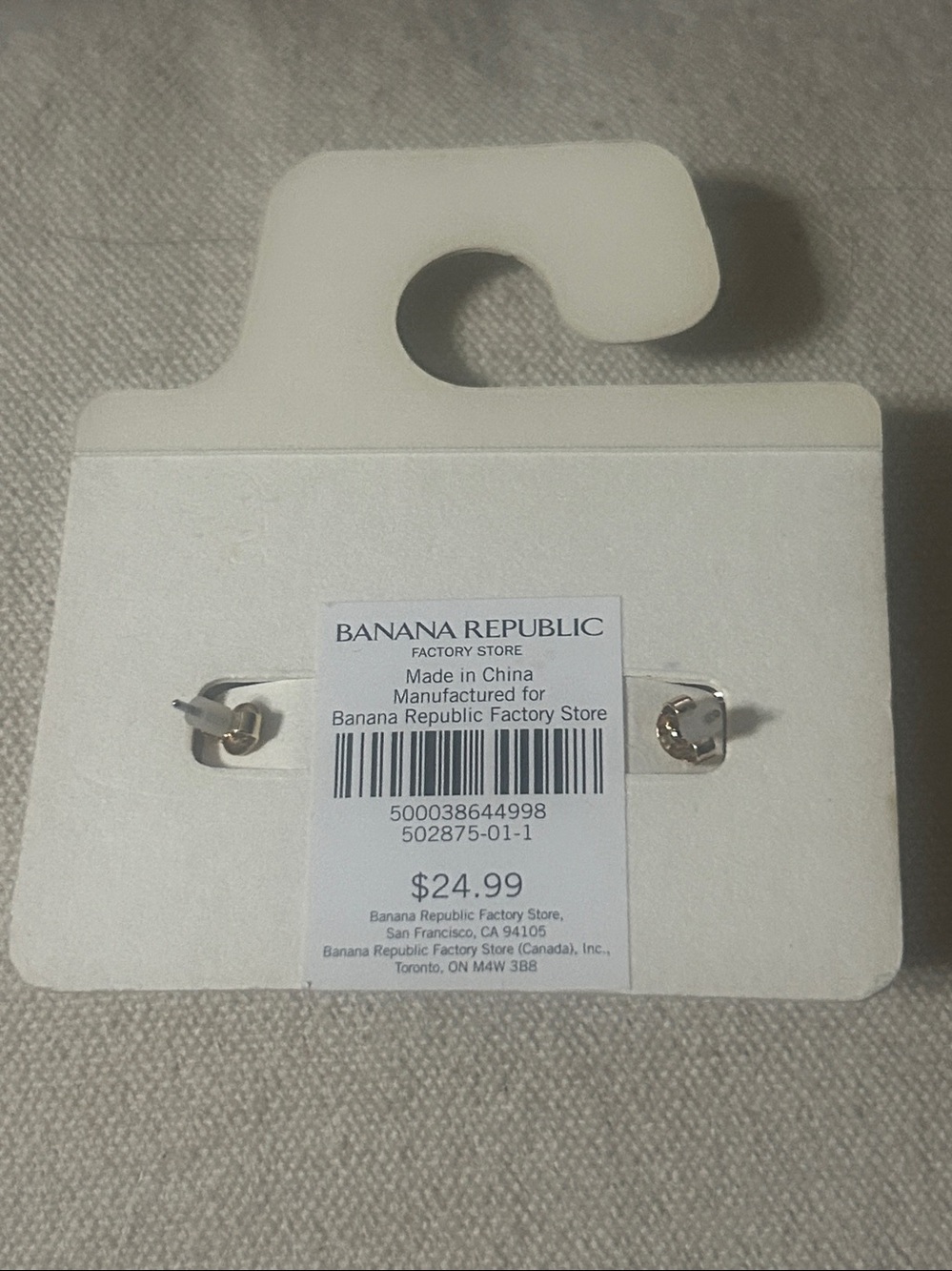 Banana Republic Faux Pearl Earrings - Picture 9 of 9